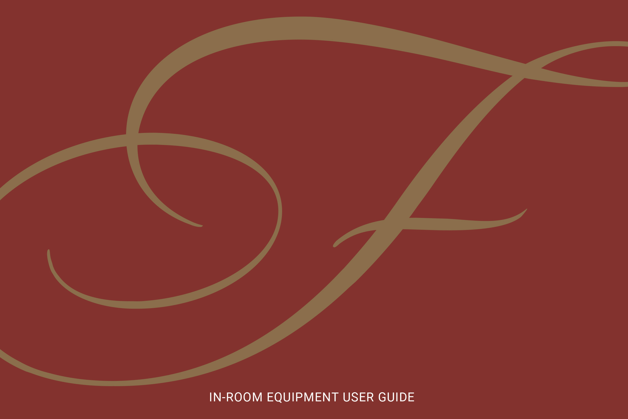 Equipment User Guide